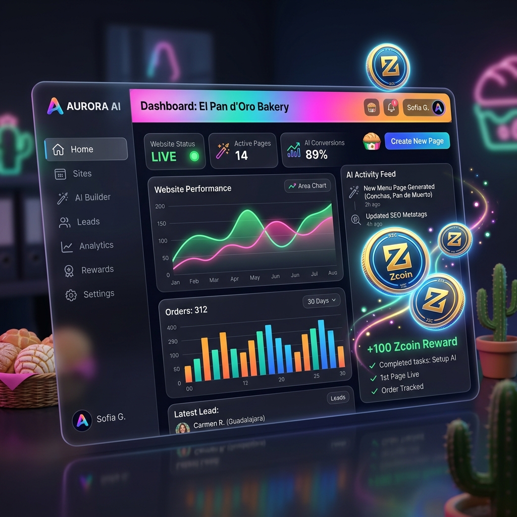 Unicornio Valley AI SaaS Dashboard